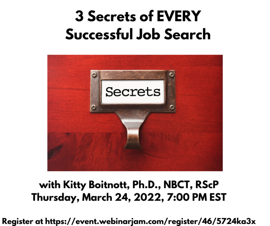 3 Secrets of Every Successful Job Search