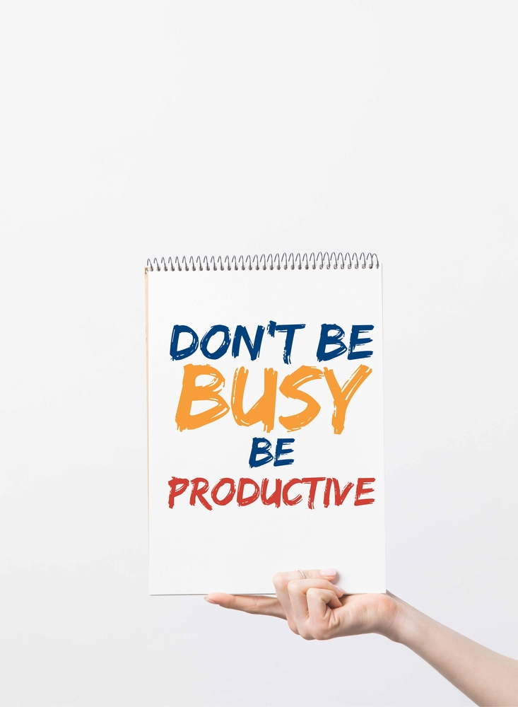 busy vs. productive