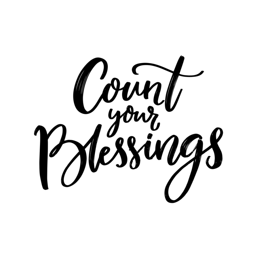 Count your blessings