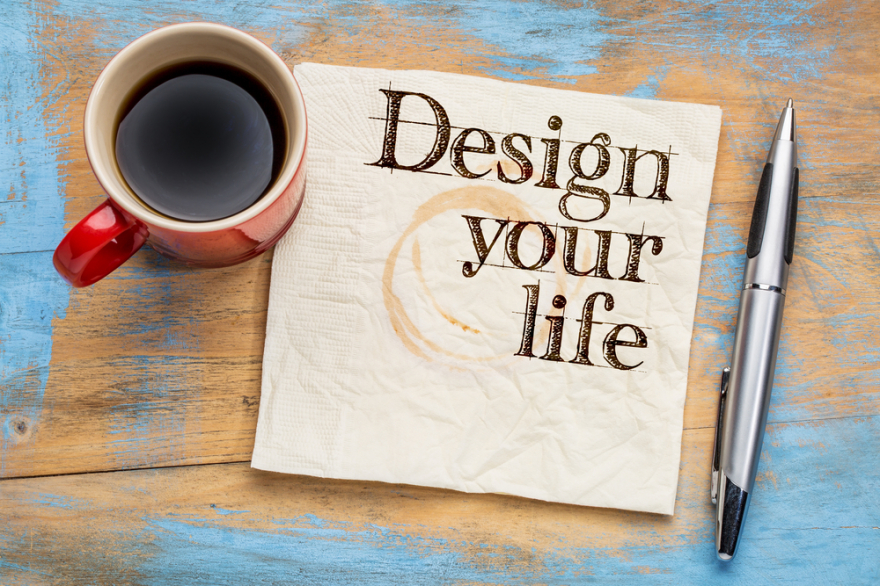 design your life on a napkin