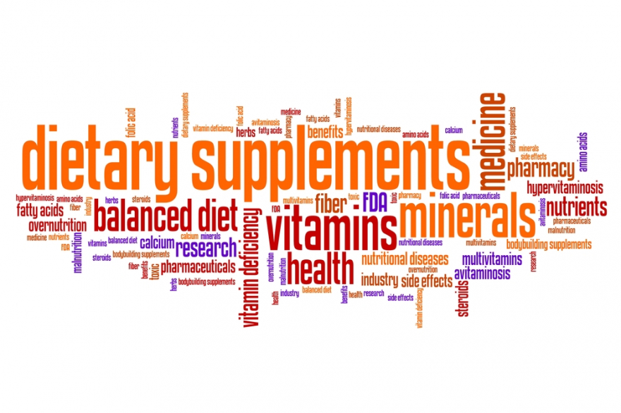 supplements word cloud