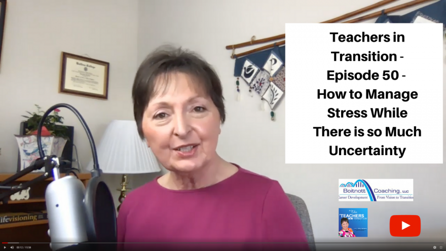 Teachers in Transition YouTube Episode 50