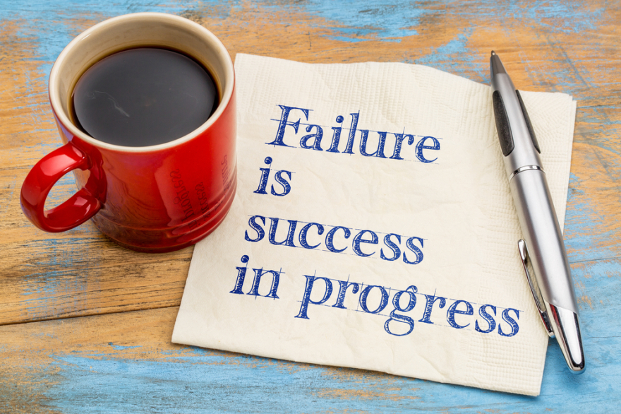 Failure is success in progress