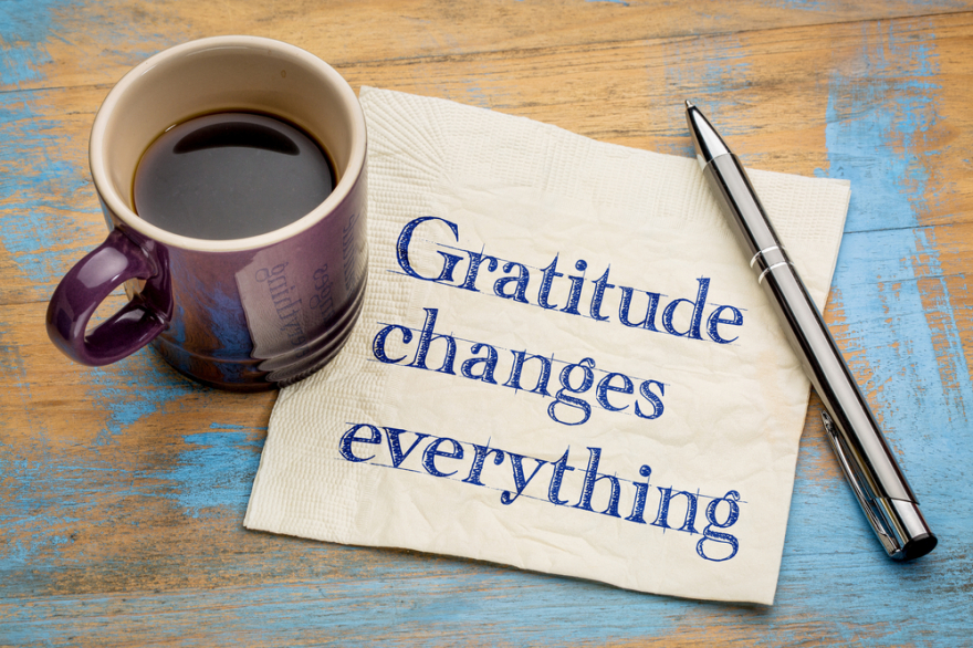 Gratitude changes everything