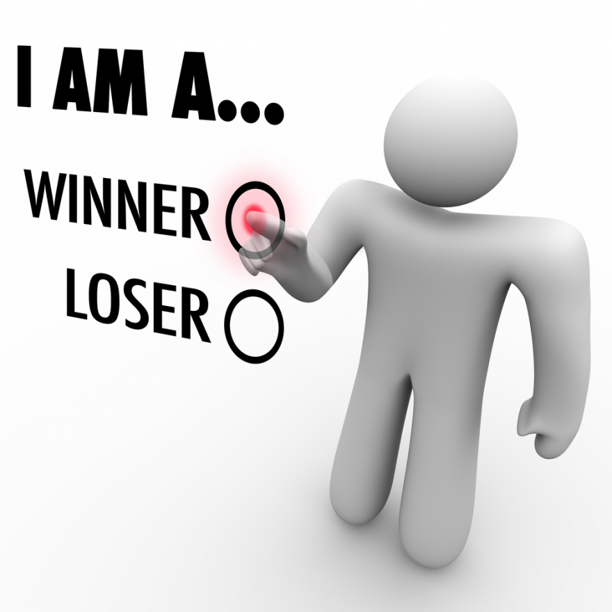 I am a winner vs. loser