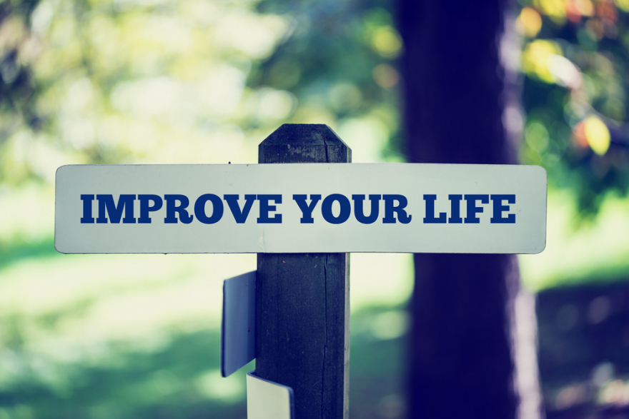 Inspirational advice for how to improve your life