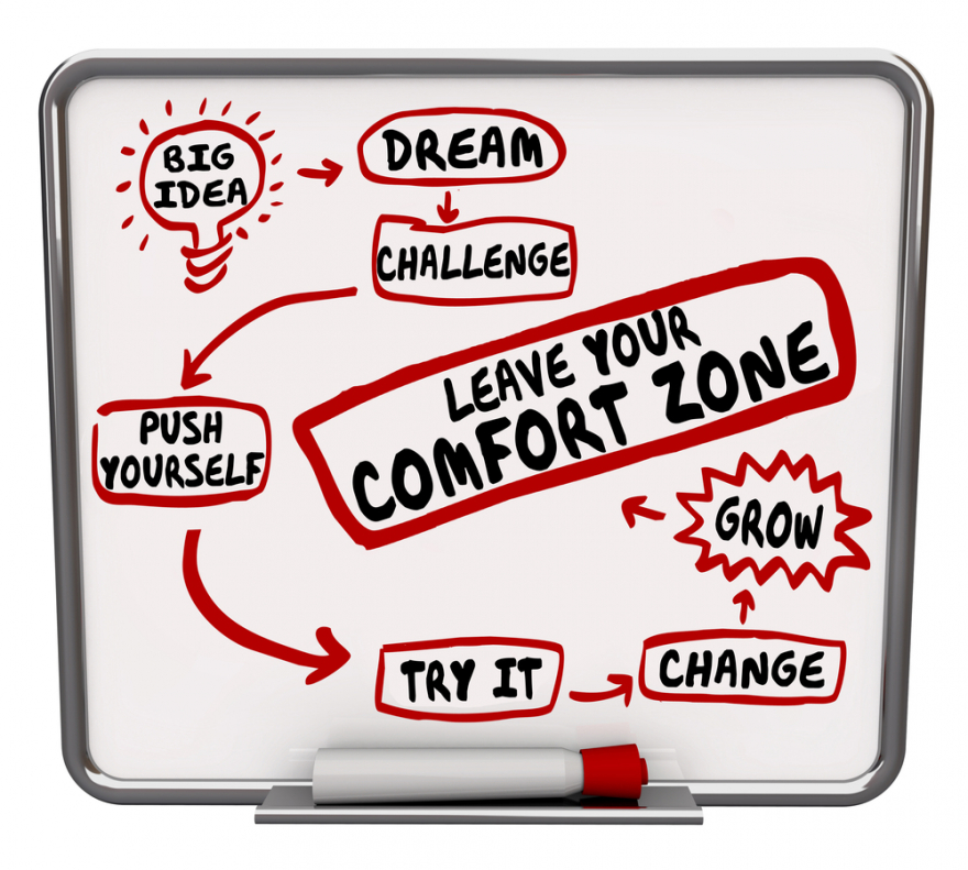 leave your comfort zone