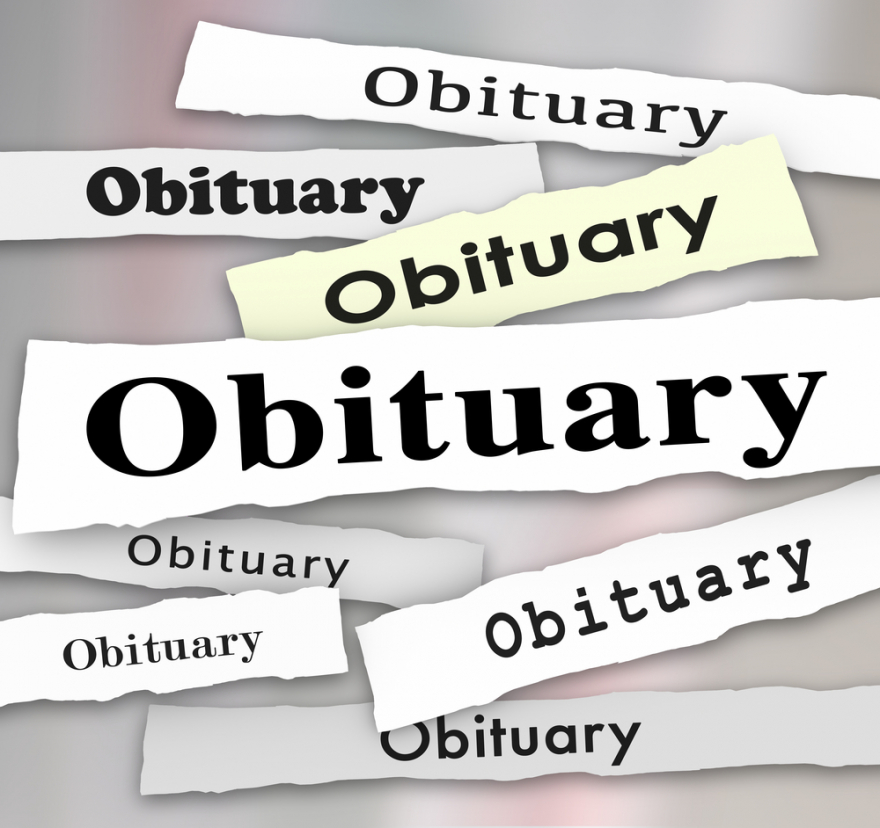 obituary words