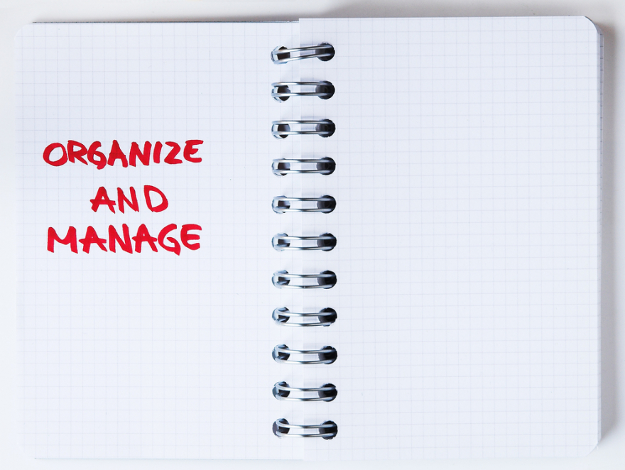 Organize Your Life - Notebook NOte