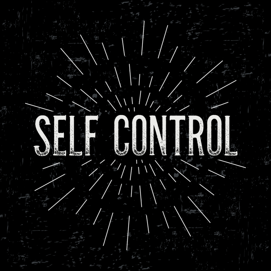 Self-Control Abstract Design