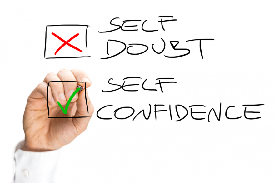 self doubt vs. self confidence