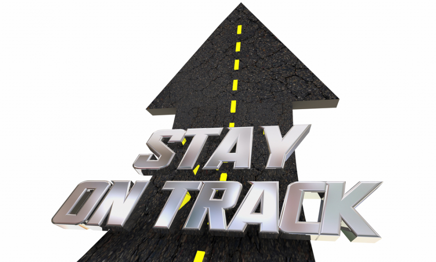 stay on track