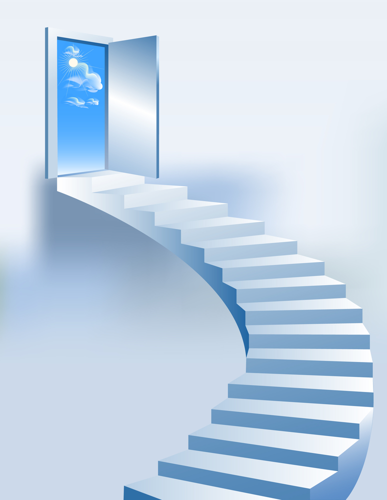Steps, stairway to the sky