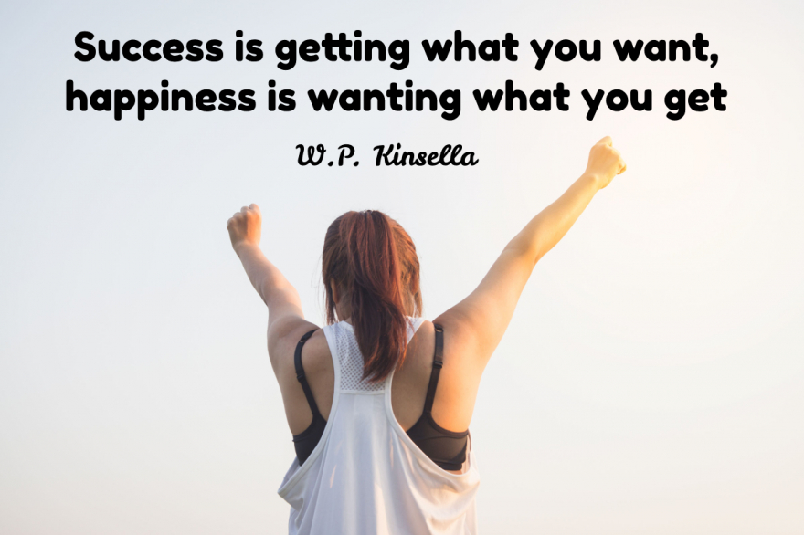 success is getting what you want