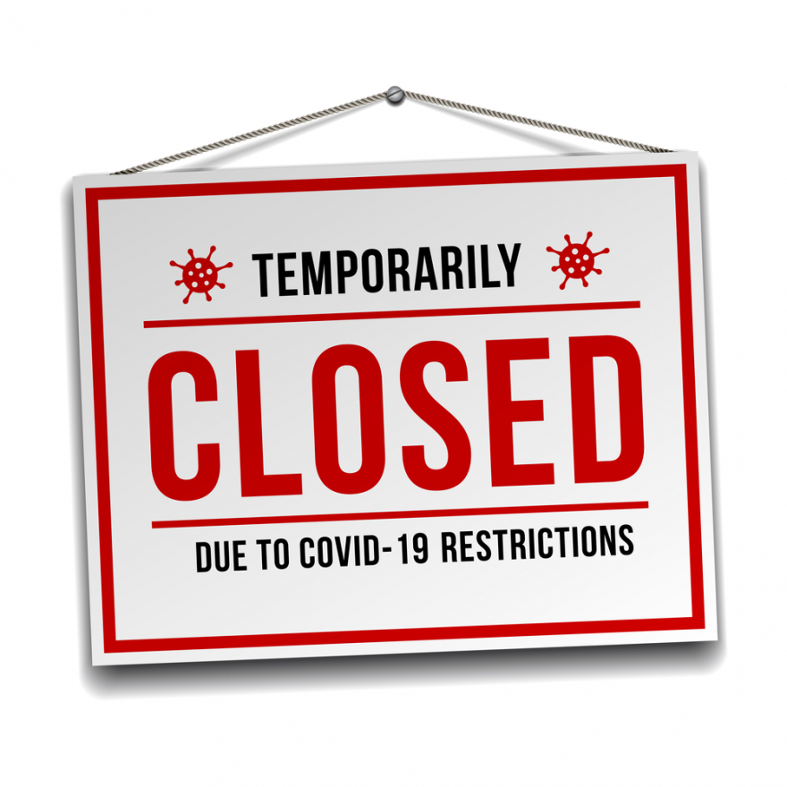 temporarily closed due to coronavirus