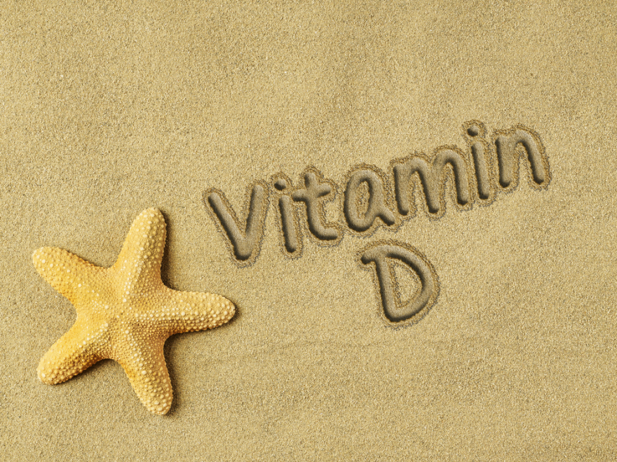 Vitamine D on sand