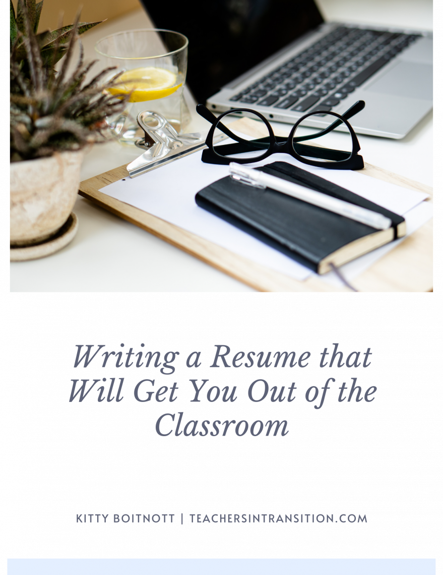 Writing a resume