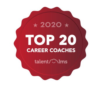 logo for top 20 female coaches to follow