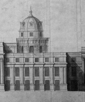 Drawing by Christopher Wren
