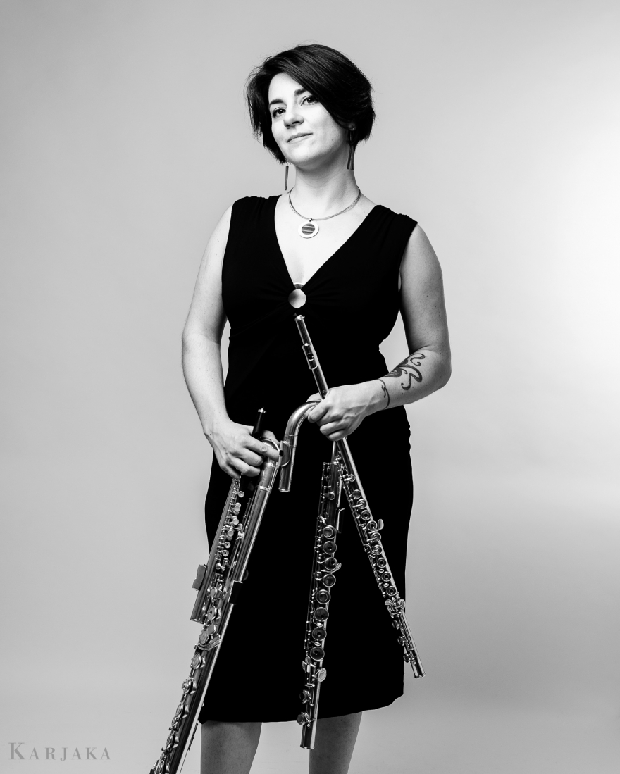 Shanna Gutierrez - Flutist (US) (credit: Aleks Karjaka)