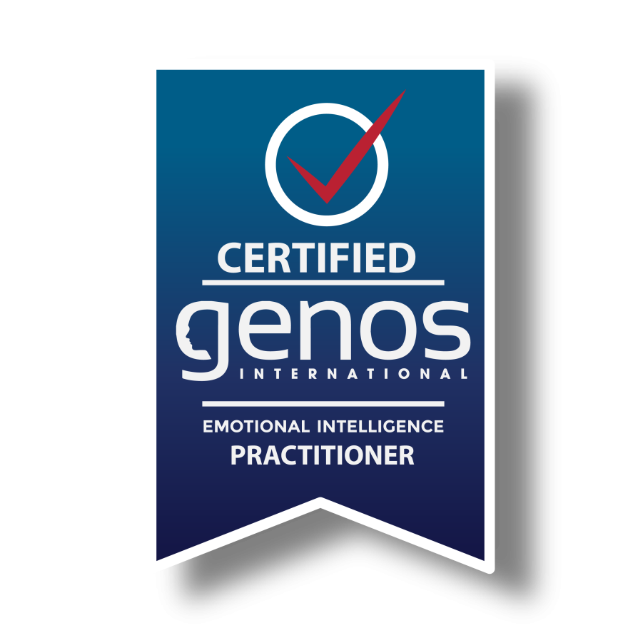 Genos Certified Emotional Intelligence Practitioner Partner badge