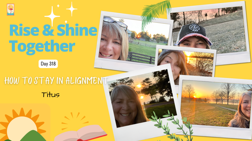 Day 318- How to be in alignment